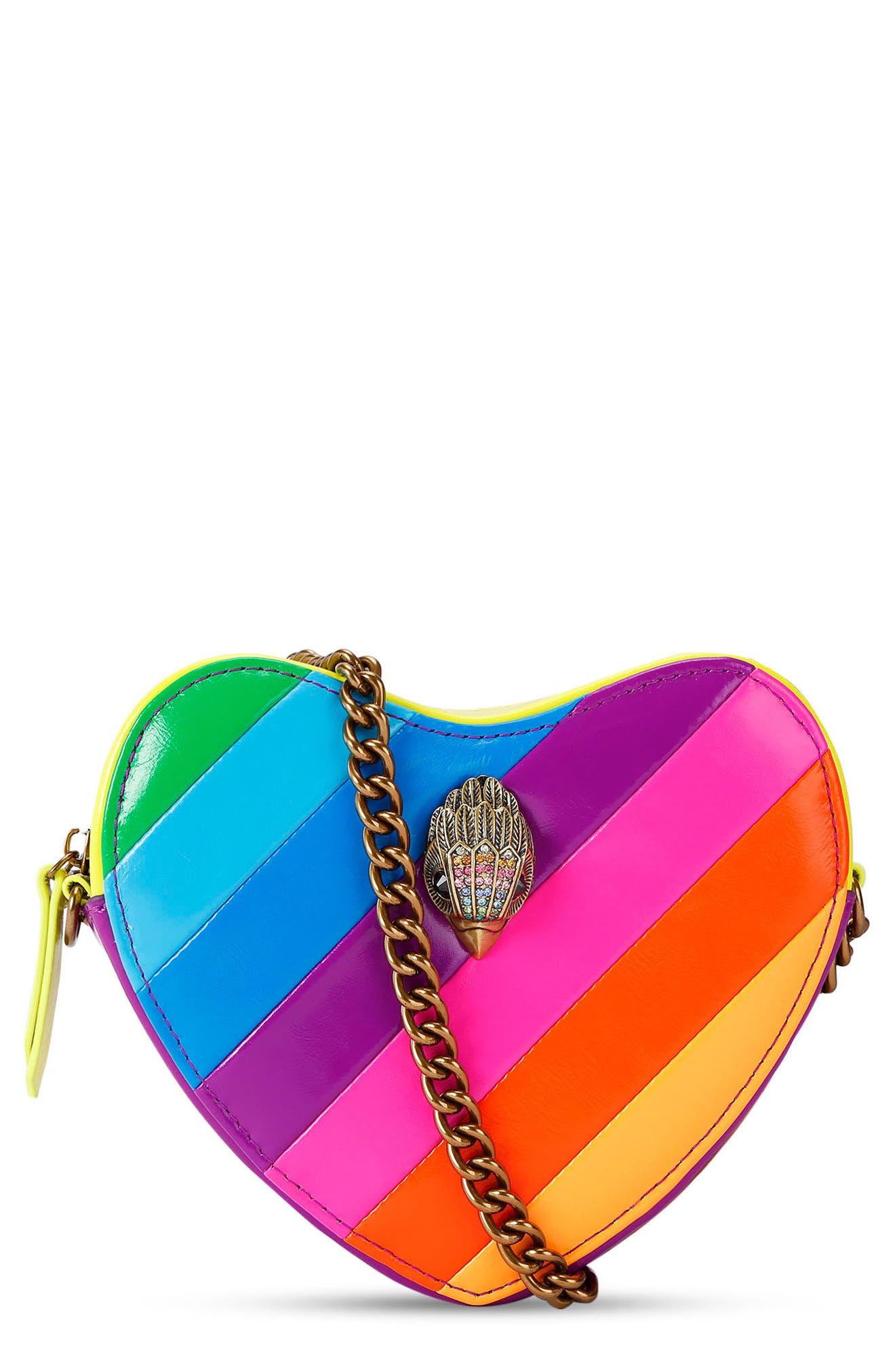 Kurt Geiger London Kensington Heart Crossbody Bag, Main, color, 