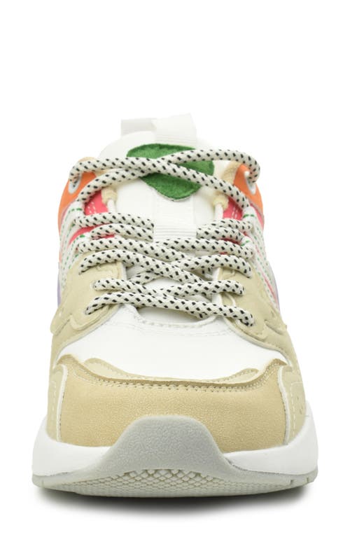 NICOLE MILLER NICOLE MILLER MIX MEDIA SNEAKER