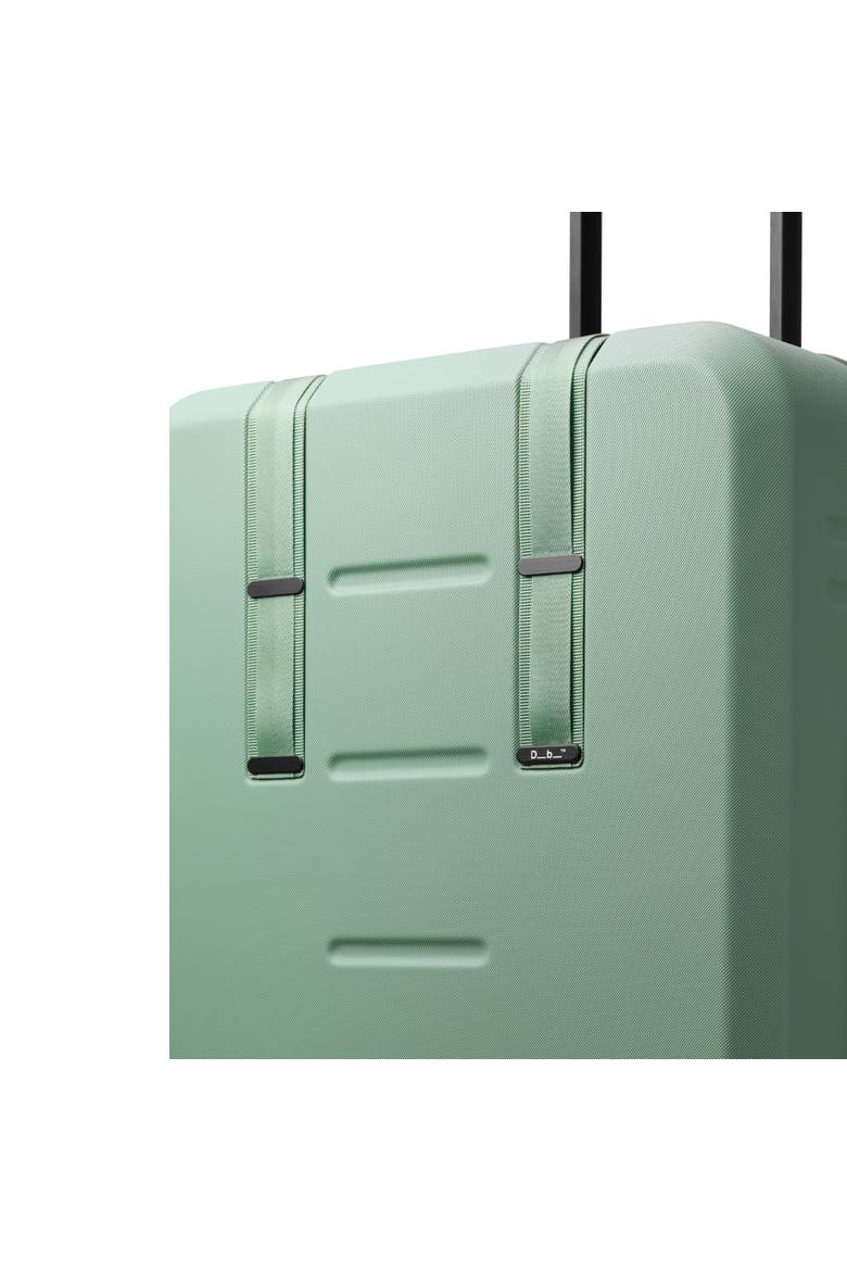 Ramverk Compact Hard-Shell 24 Inch Checked Luggage Spinner with Zipper, Alternate, color, Green Ray