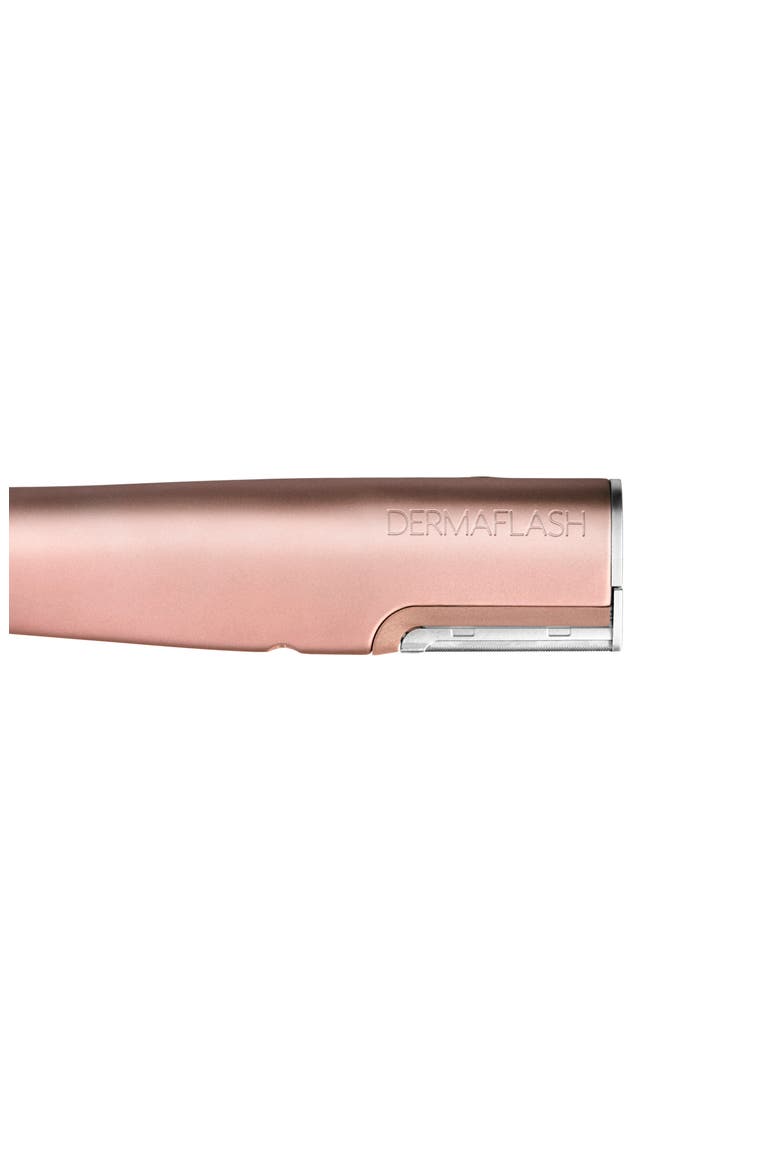 LUXE+ Anti-Aging Sonic Dermaplaning + Peach Fuzz Removal Set $228 Value, Alternate, color, ROSE GOLD