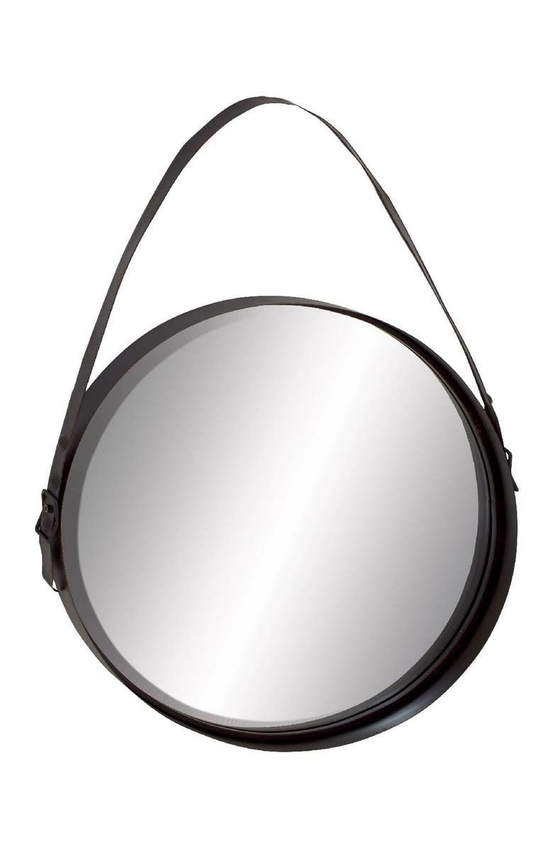 SONOMA SAGE HOME Black Iron Industrial Wall Mirror, Alternate, color, 