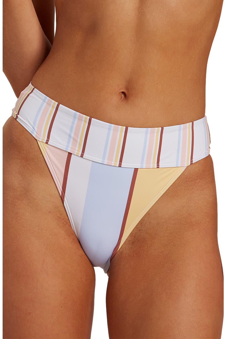 Aruba Feeling Sunny Bandeau Bikini Bottoms, Main, color, MULTI