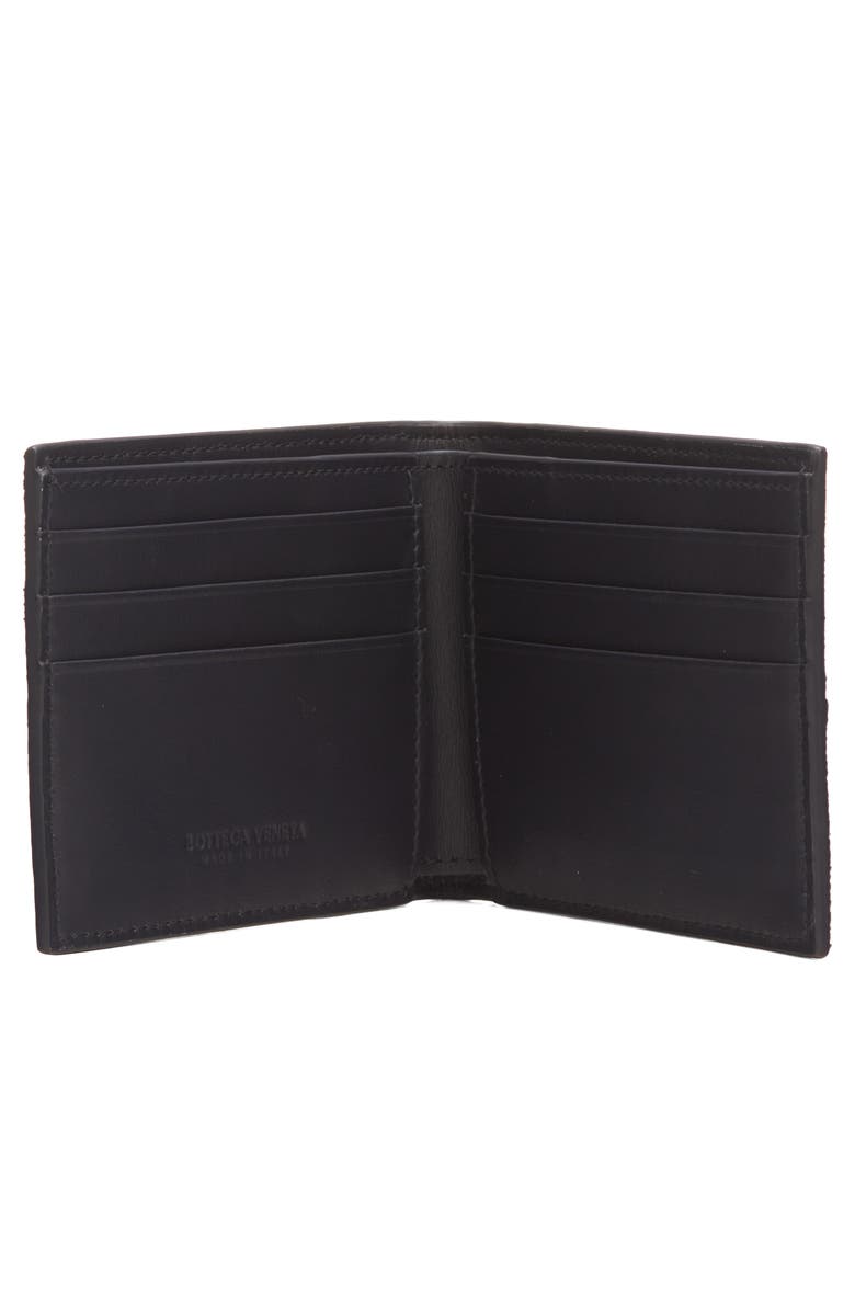 Bottega Veneta Cassette Woven Cotton Bifold Wallet, Alternate, color, 