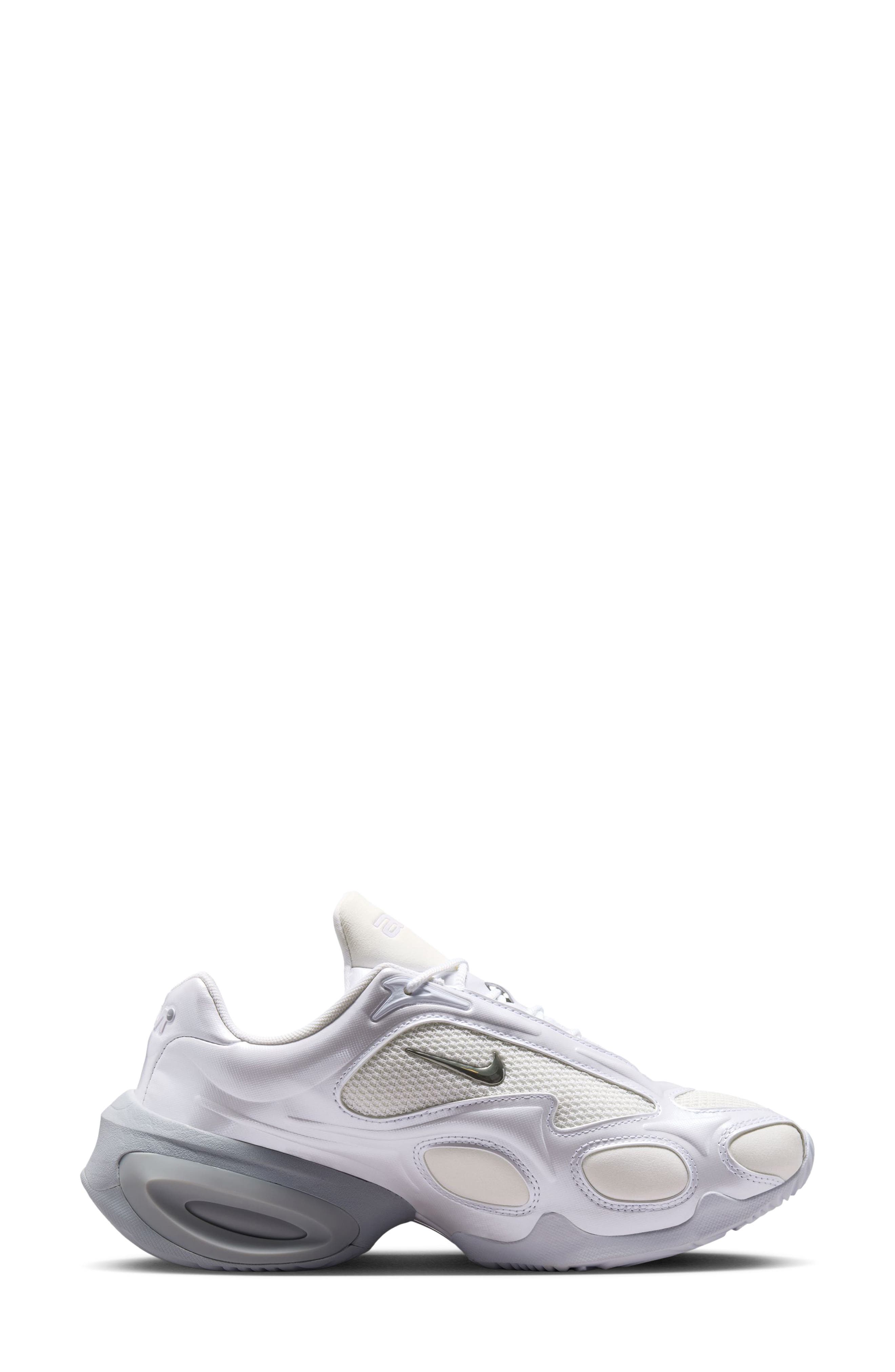 Air Max Muse Sneaker, Alternate, color, WHITE/ WHITE-WOLF GREY