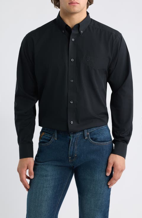 Wrinkle Free Solid Shirt
