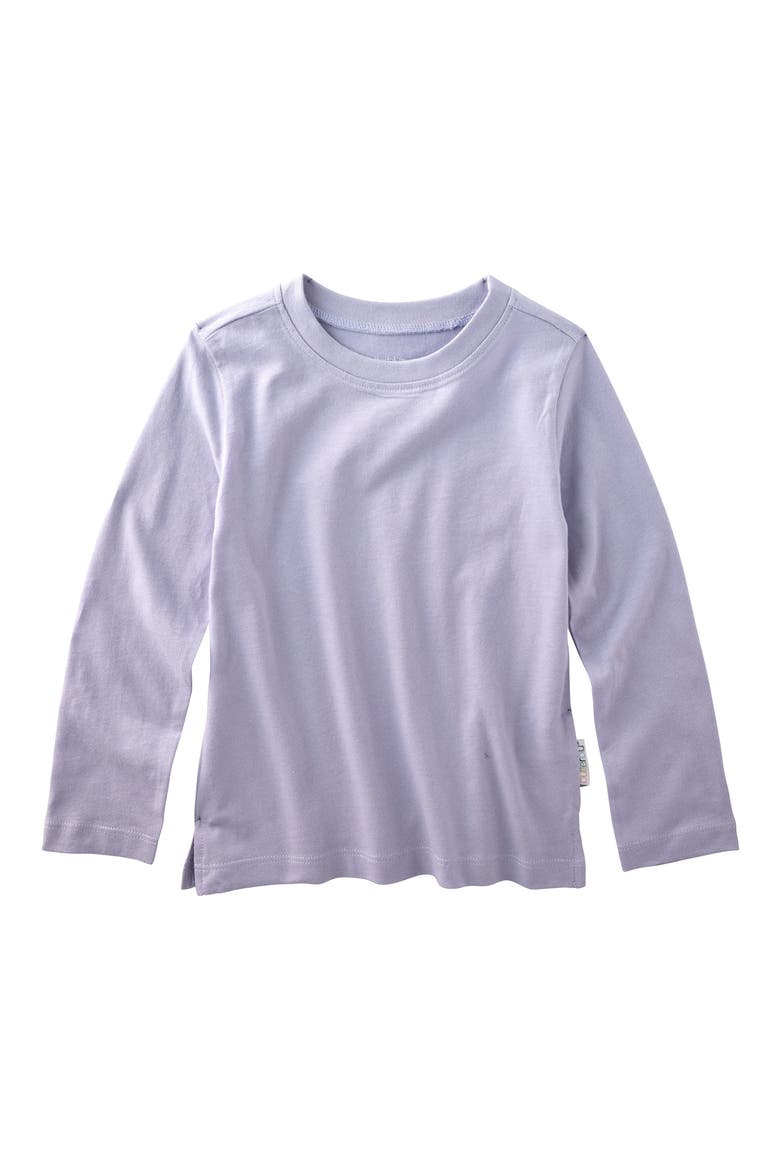 Kids' London Long Sleeve Organic Cotton Assorted 5-Pack T-Shirts, Alternate, color, FROST