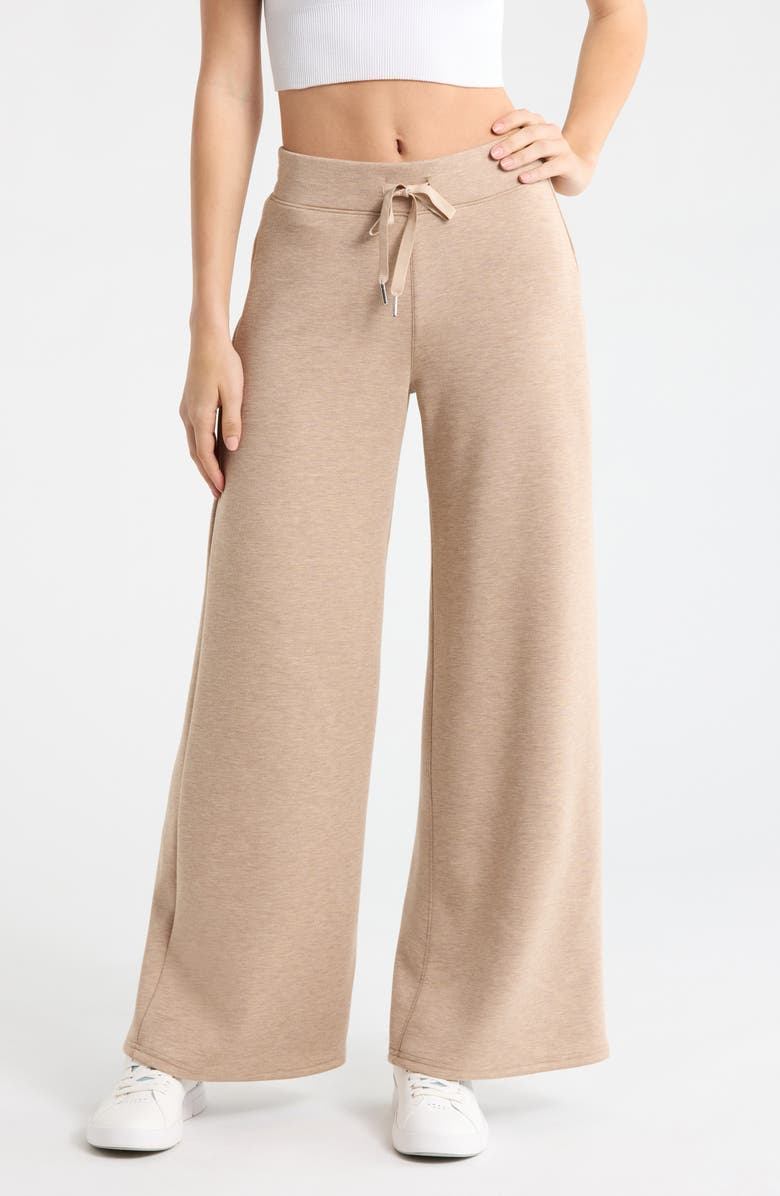 SPANX<sup>®</sup> AirEssentials Wide Leg Pants, Main, color, Dune Heather