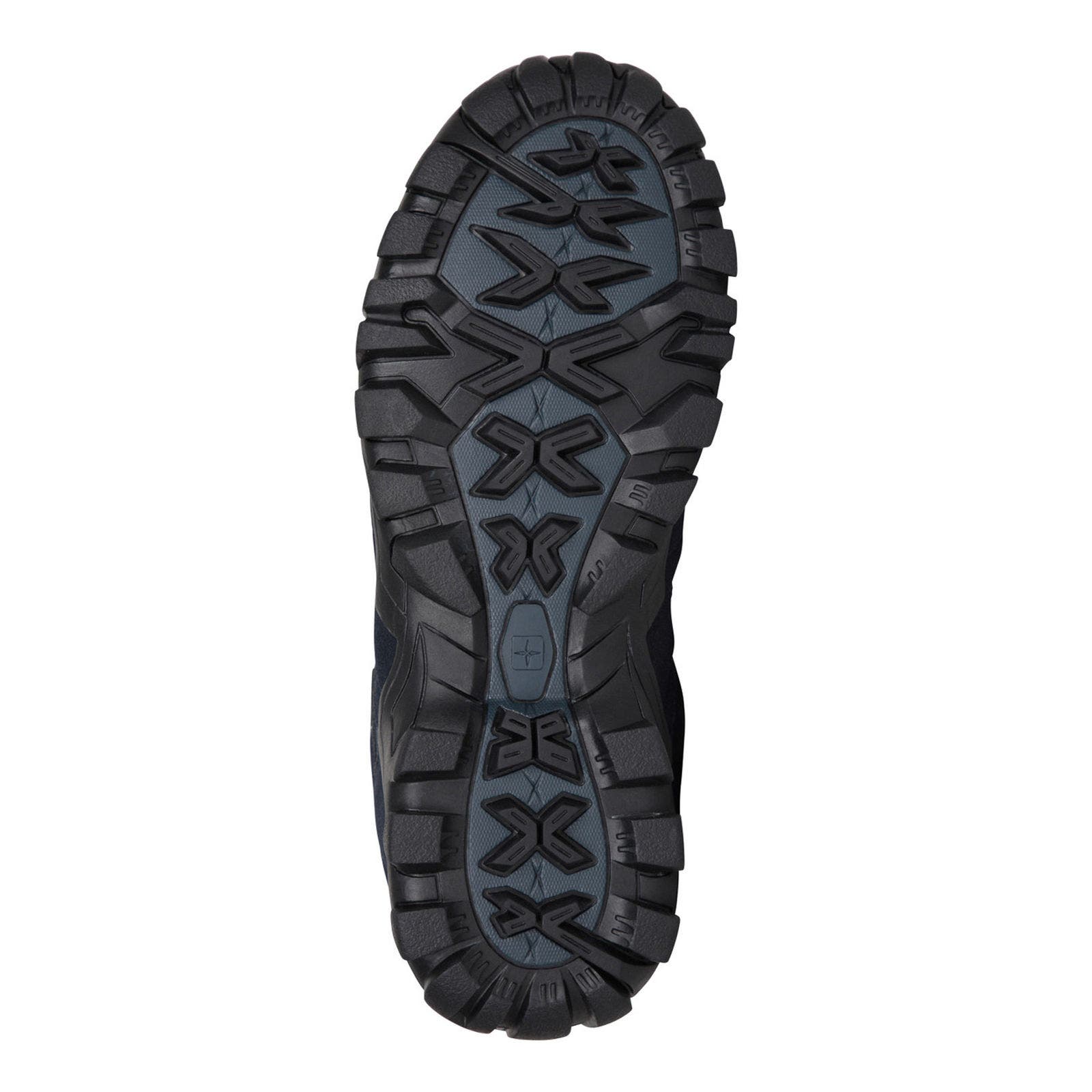 Belfour Suede Waterproof Walking Shoes, Alternate, color, Dark Blue