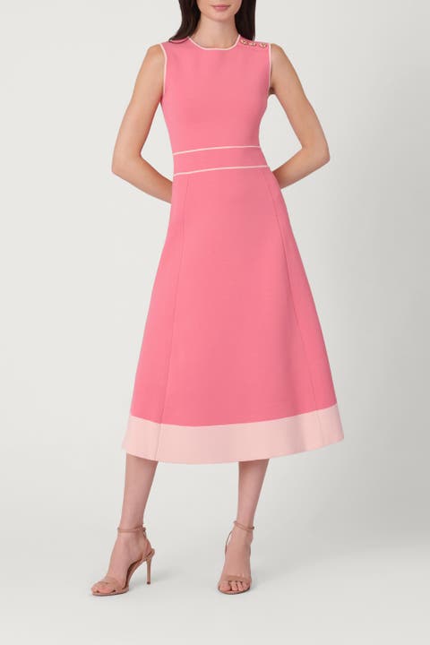 Embellished Knit Tiffany Dress