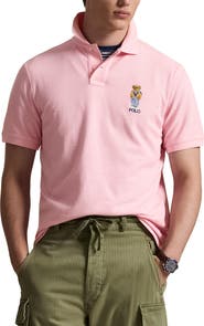 Polo Ralph Lauren Classic Fit Polo Bear Cotton Piqué Polo