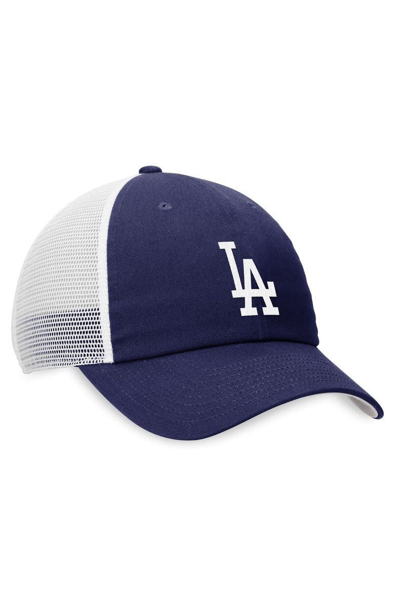 Nike Men's Nike Royal/White Los Angeles Dodgers Heritage86 Lightweight Unstructured Adjustable Trucker Hat, Alternate, color,