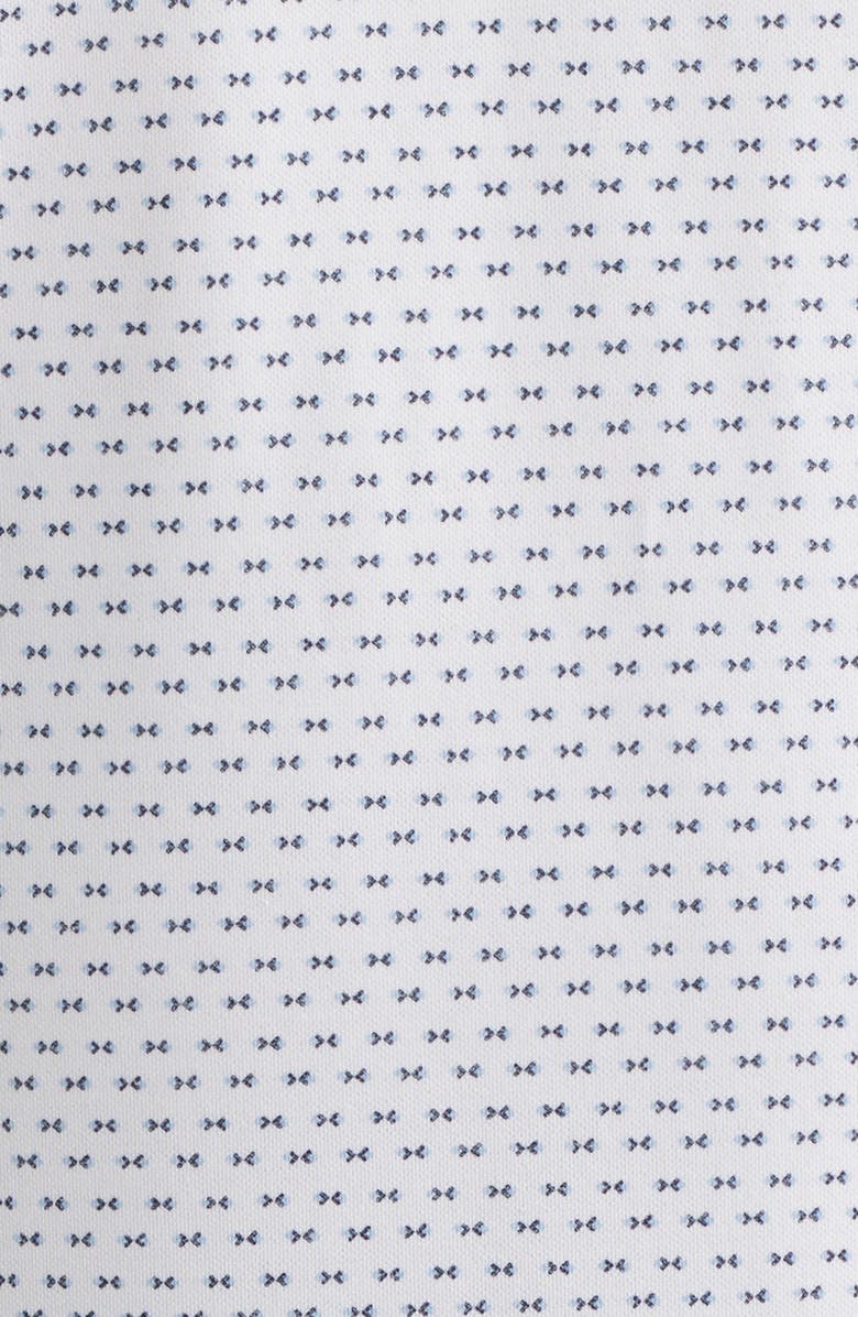 G/FORE All Play Geo Print Performance Golf Polo, Alternate, color, Snow