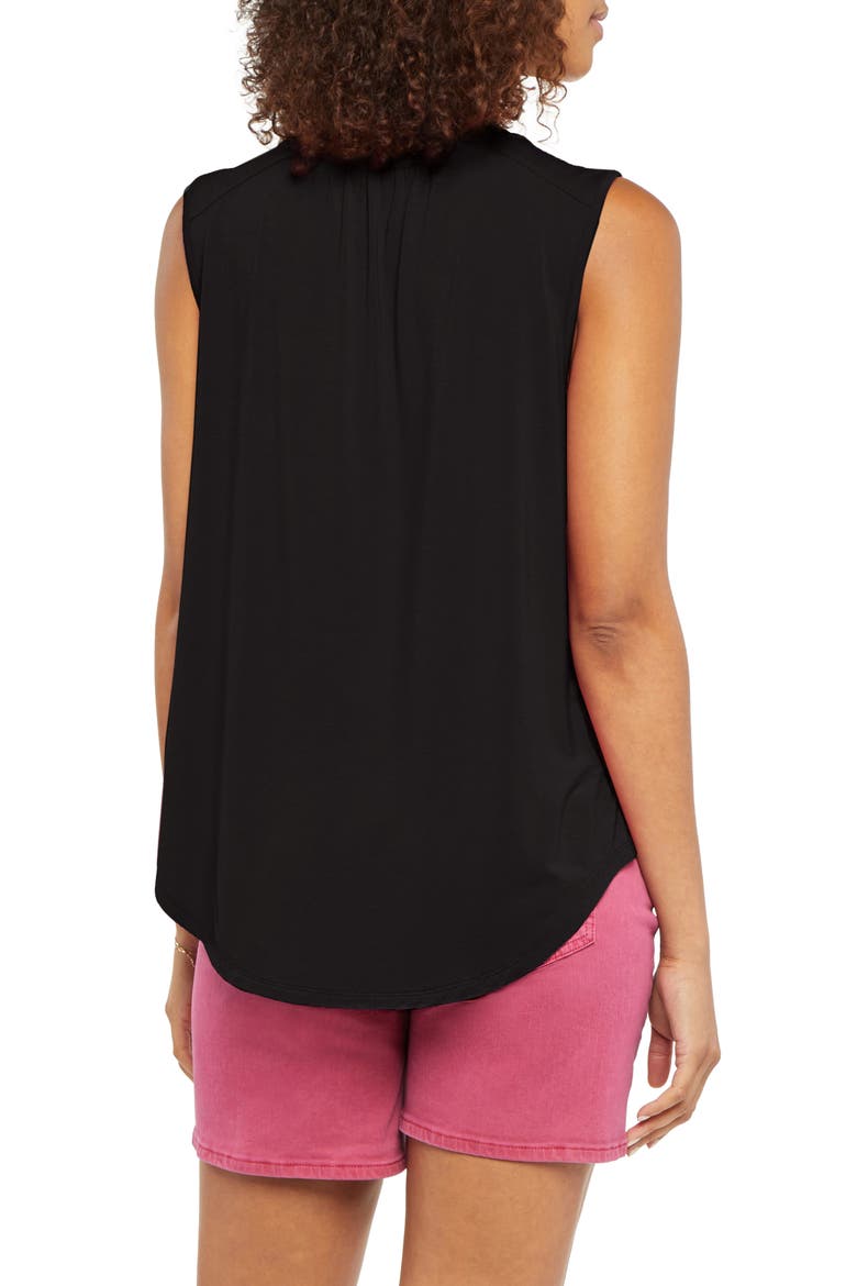 Perfect Sleeveless Blouse, Alternate, color, BLACK
