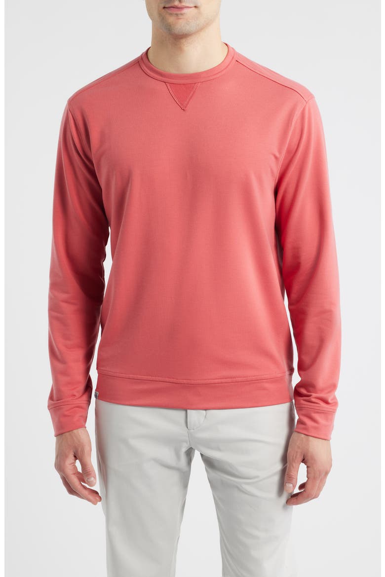 Willard Crewneck Sweatshirt, Main, color, CHERRY PIE