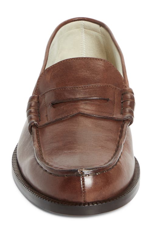Common Projects Soft Penny Loafer In Brown