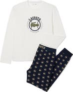Lacoste Stretch Cotton Pajamas