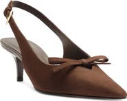 Arezzo Bowie Slingback Pointed Toe Pump