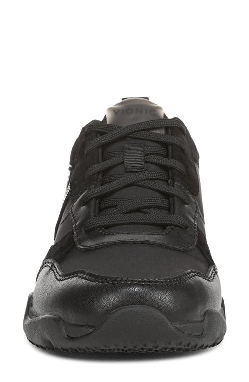 Vionic Slim Glide Sneaker In Black
