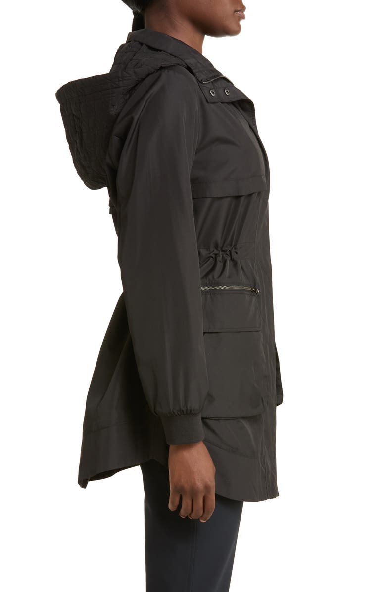 Zella Water Resistant Rain Jacket, Alternate, color, 