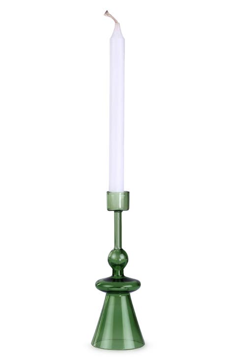 Glass Candle Holder