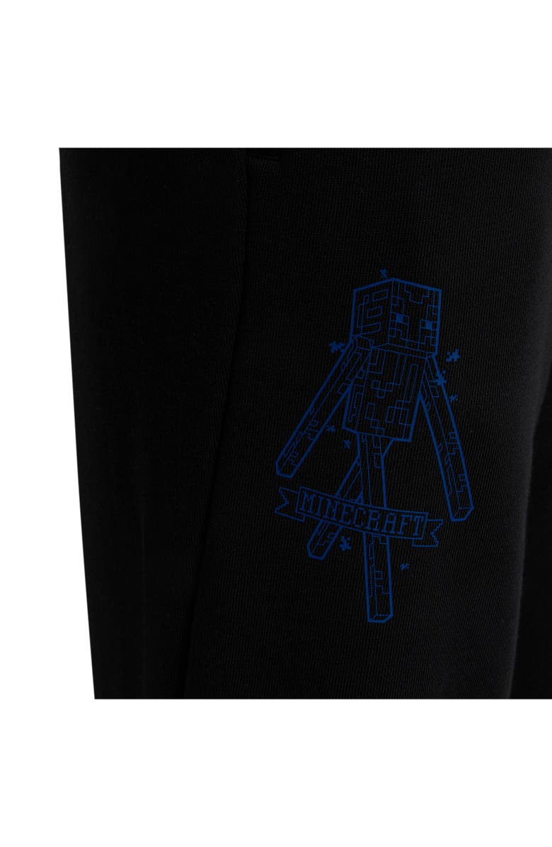 adidas Originals x Minecraft Kids' Joggers, Alternate, color, Black/ White
