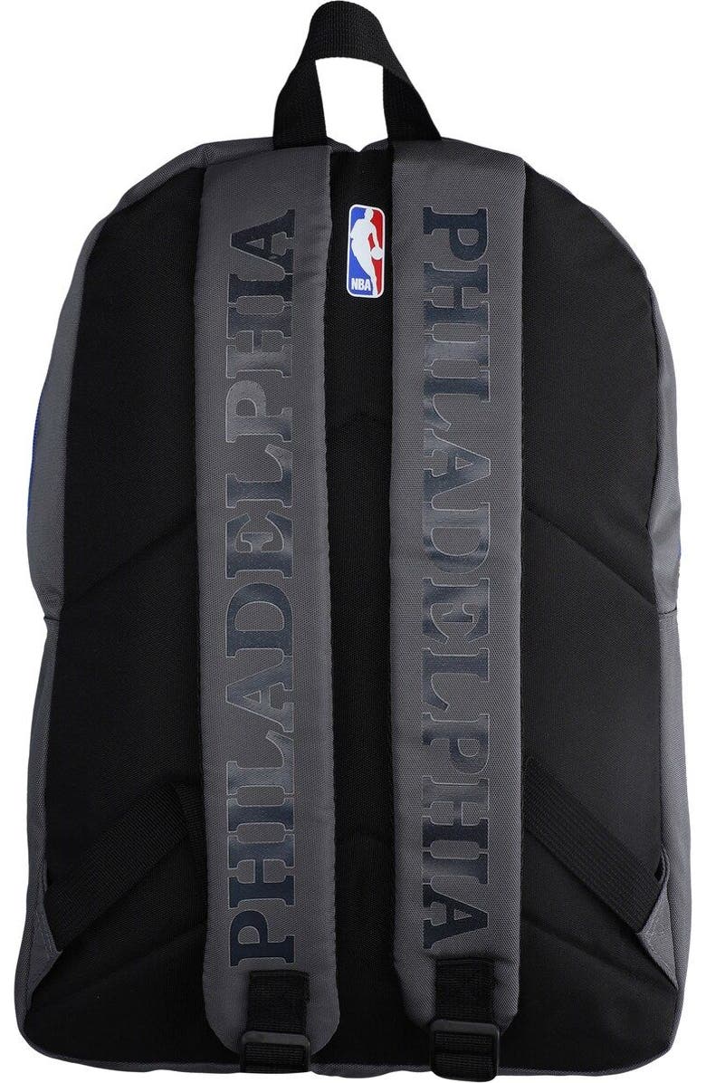 FISLL Gray Philadelphia 76ers Backpack, Alternate, color, Gray