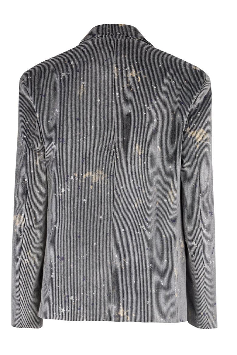 Pure Cotton Your *Itch Velvet Blazer Jacket, Alternate, color, grey