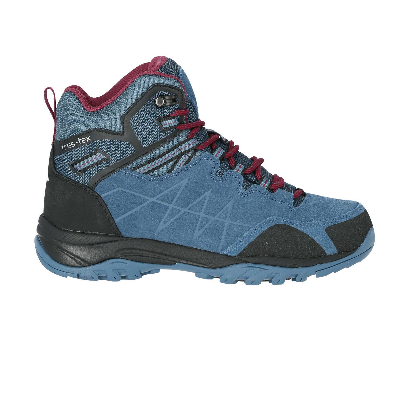 Nairne Suede Walking Boots, Alternate, color, Teal