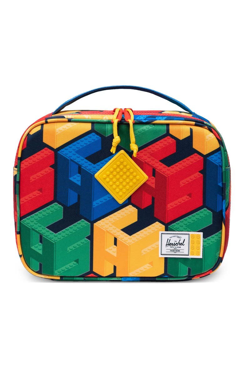 Kids' Pop Quiz Lunch Box, Main, color, HSC LEGO MONOGRAM MULTICOLOUR
