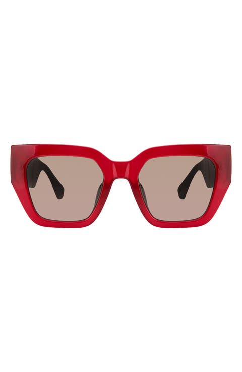 52mm Cat Eye Sunglasses