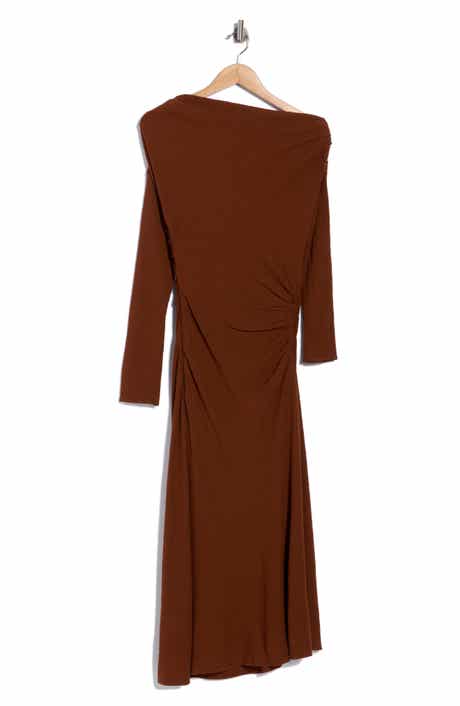 Piper Ruched Long Sleeve Dress
