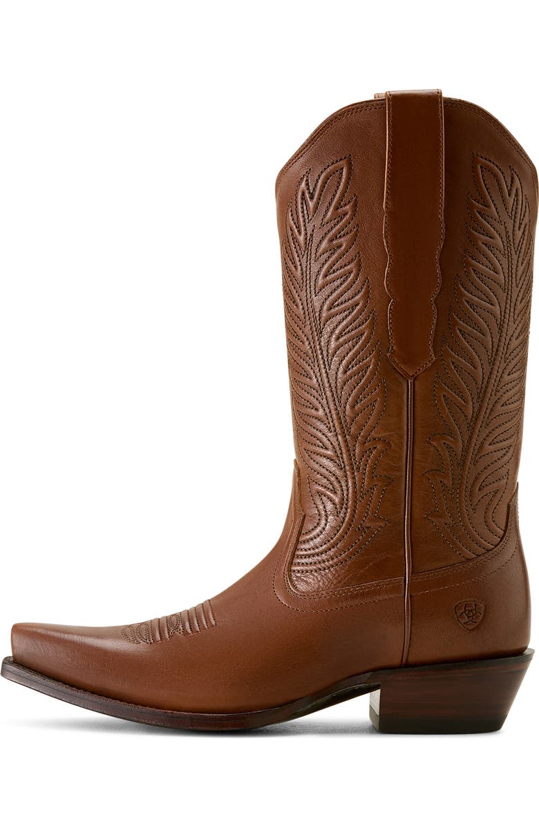 Ariat Bowman Leather Western Boot, Alternate, color, Brown