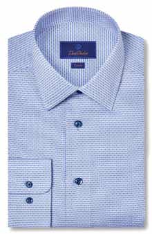 Trim Fit Micro Dobby Dress Shirt