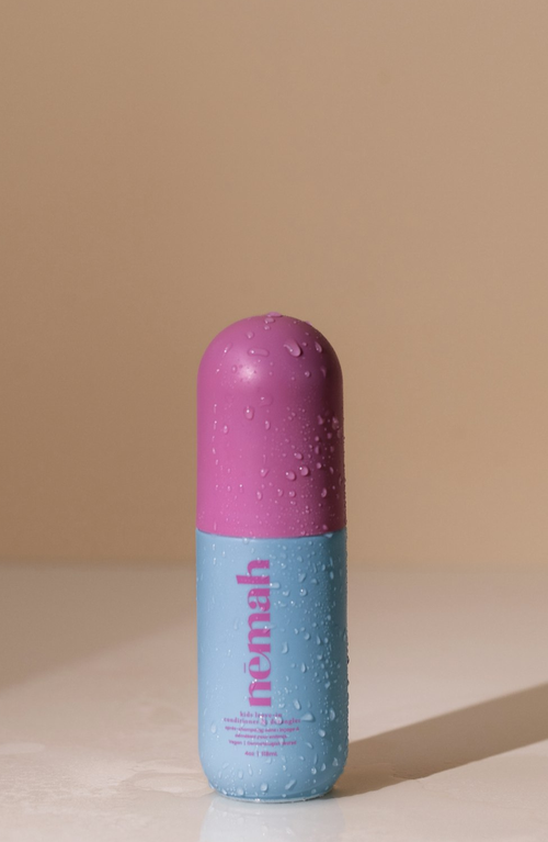 Nēmah Leave-In Conditioner and Detangler in Light Blue | Pink  product
