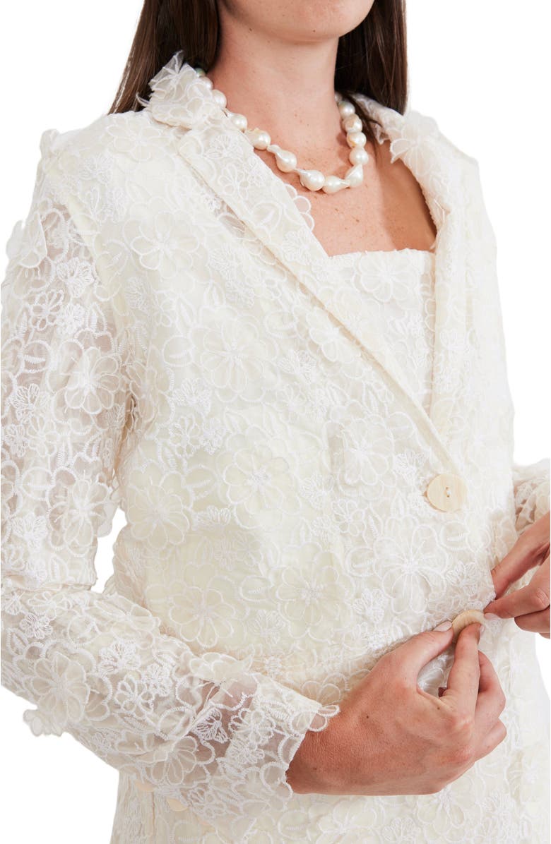 Eddy Jillette Lace Blazer, Alternate, color, 