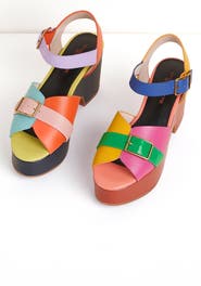 Charlotte Stone Raf Platform Sandal