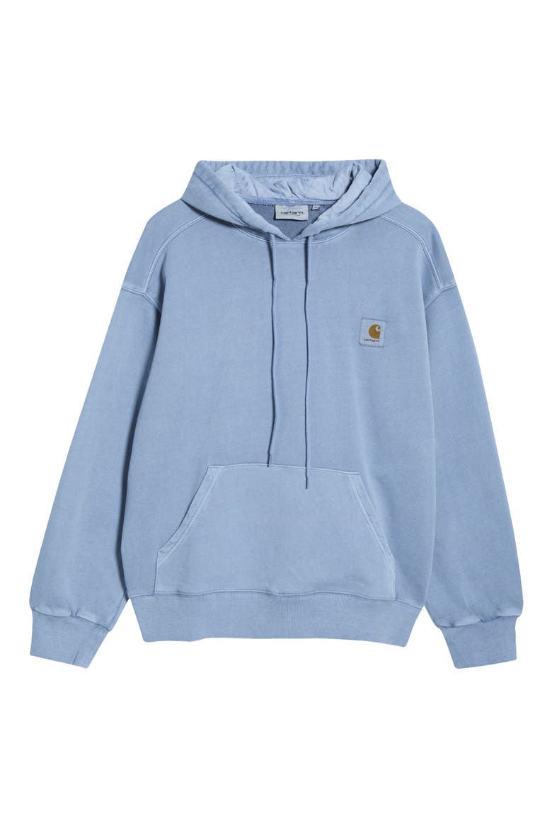 Nelson Hoodie, Alternate, color, GENTLE BLUE GARMENT DYED