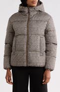 Tommy Hilfiger Plaid Puffer Jacket