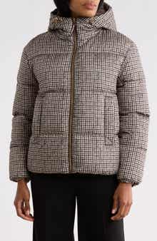 Plaid Puffer Jacket