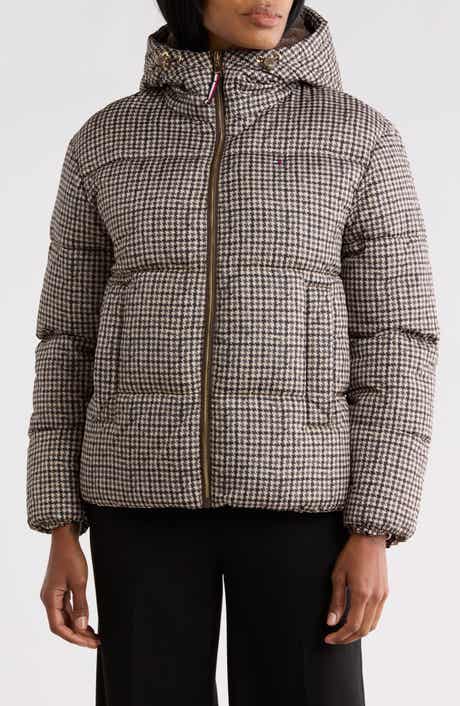 Plaid Puffer Jacket