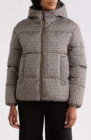Tommy Hilfiger Plaid Puffer Jacket