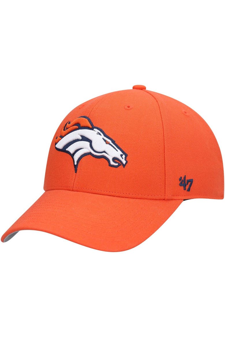 Men's '47 Orange Denver Broncos MVP Adjustable Hat, Main, color, Orange