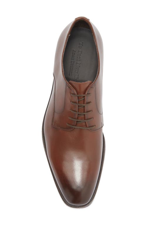 To Boot New York Bellevue Plain Toe Derby In Brown