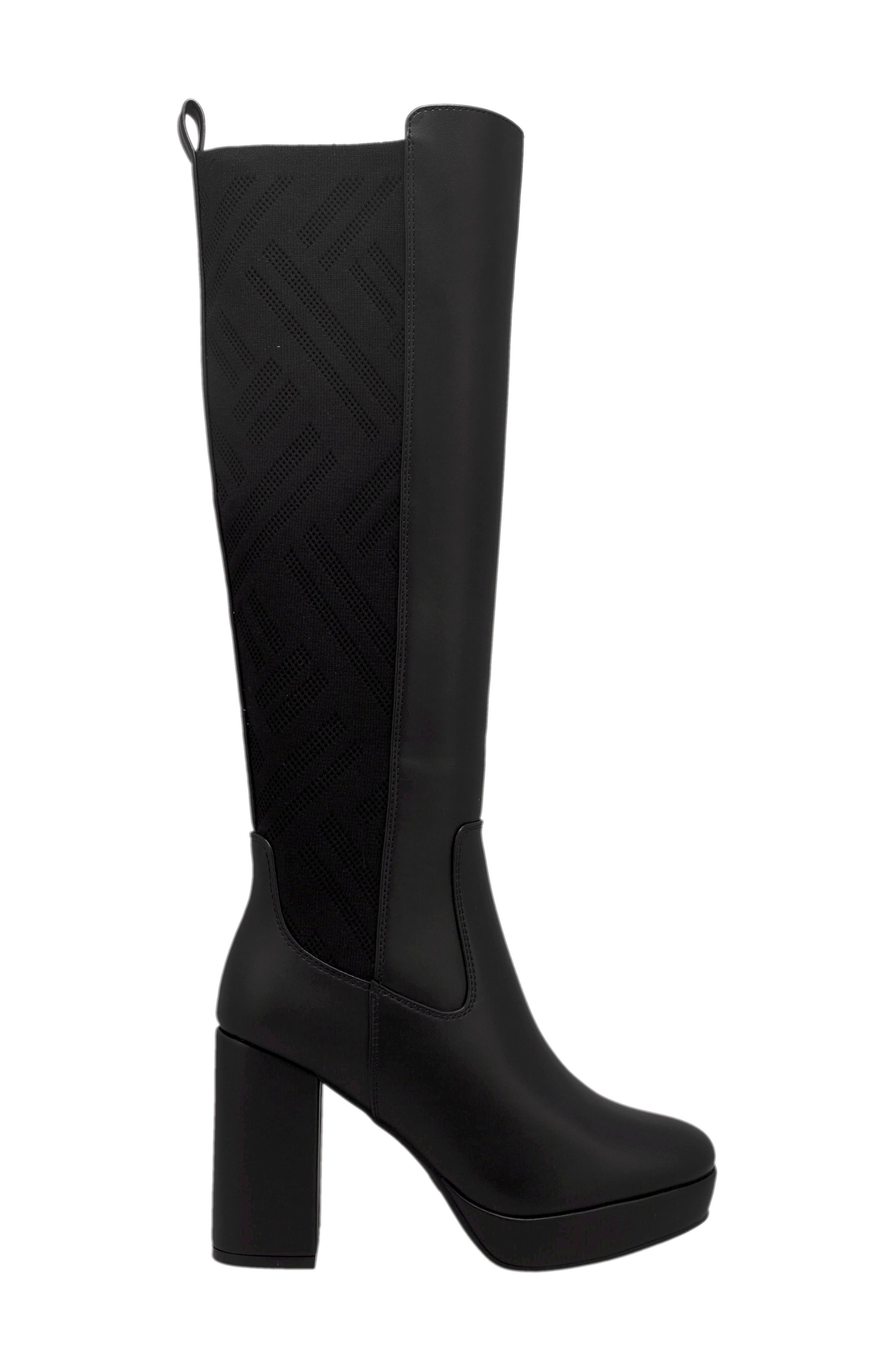 MIA Elisenda Knee High Platform Boot, Alternate, color, 