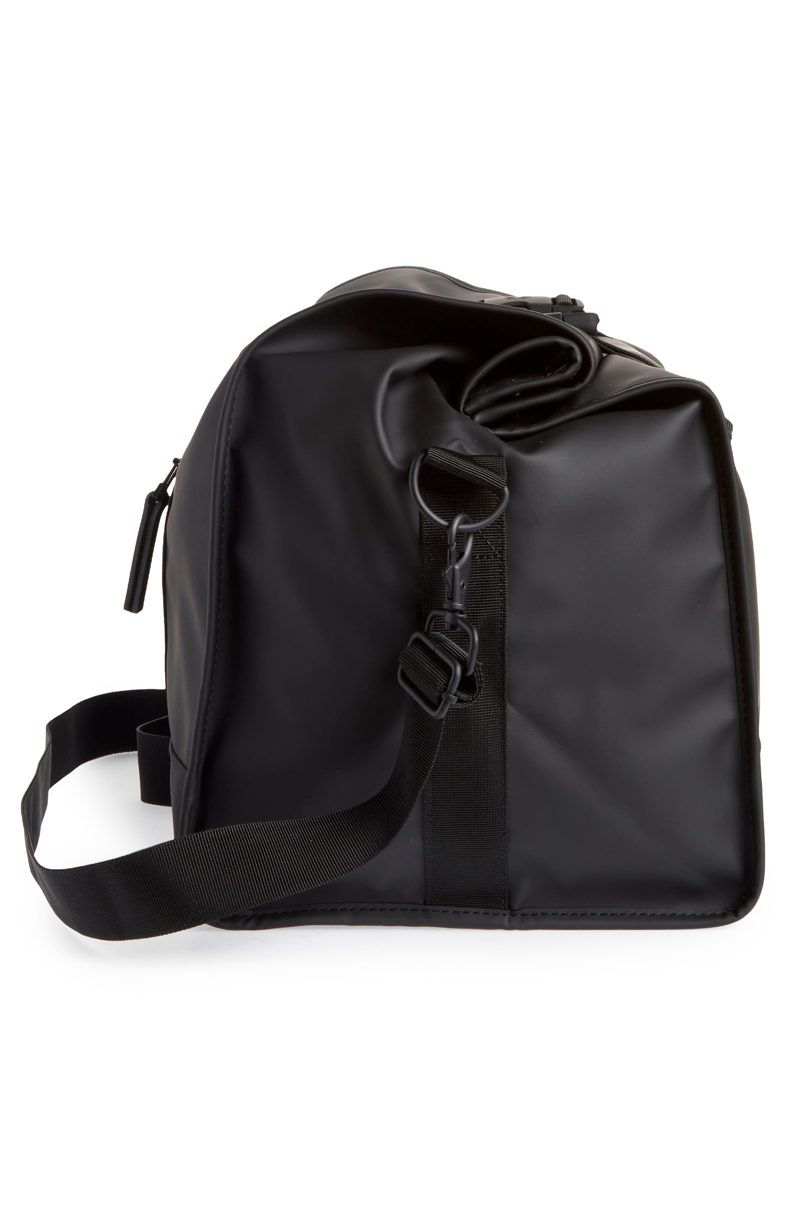 Rains Buckle Rolltop Duffle Bag, Alternate, color, 