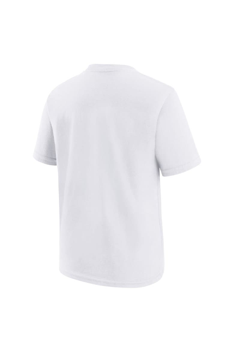 Youth Nike  White Colorado Rockies 2025 City Connect Wordmark T-Shirt, Alternate, color, White