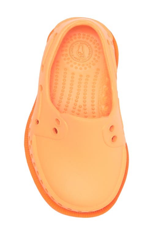 Native Shoes Kids' Howard Sugarlite Slip-on Sneaker In Papaya Orange/orange/sky