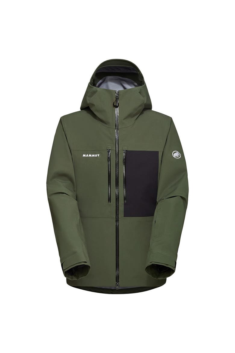Stoney Hs Hooded Jacket - Men's, Alternate, color, Dark Marsh/Black