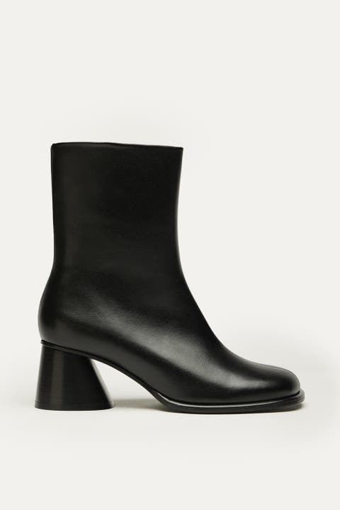 Holton Smooth Leather Heeled Boots