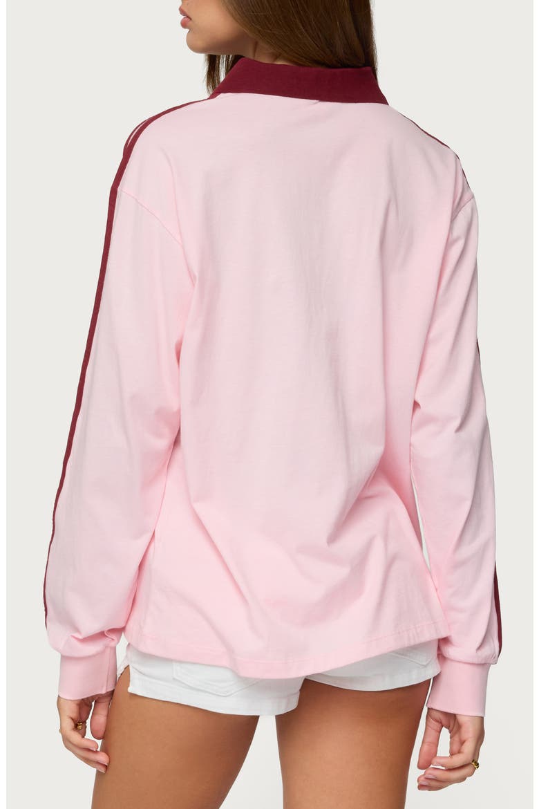 Brooklyn Johnny Collar Cotton Graphic T-Shirt, Alternate, color, LIGHT-PINK
